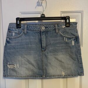 Denim Mini Skirt